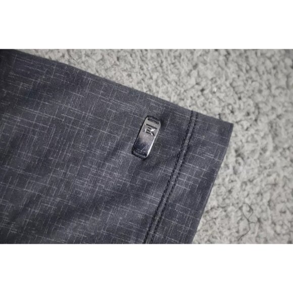 Tiger Woods Collection Dri-Fit Polo Shirt Men M Black Spread Collar Short Sleeve - Picture 3 of 8